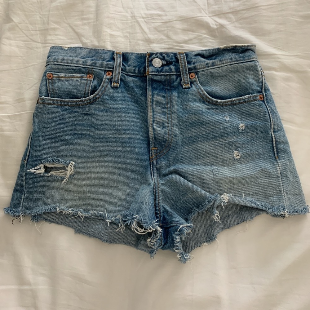 Vintage Levi Distressed Shorts